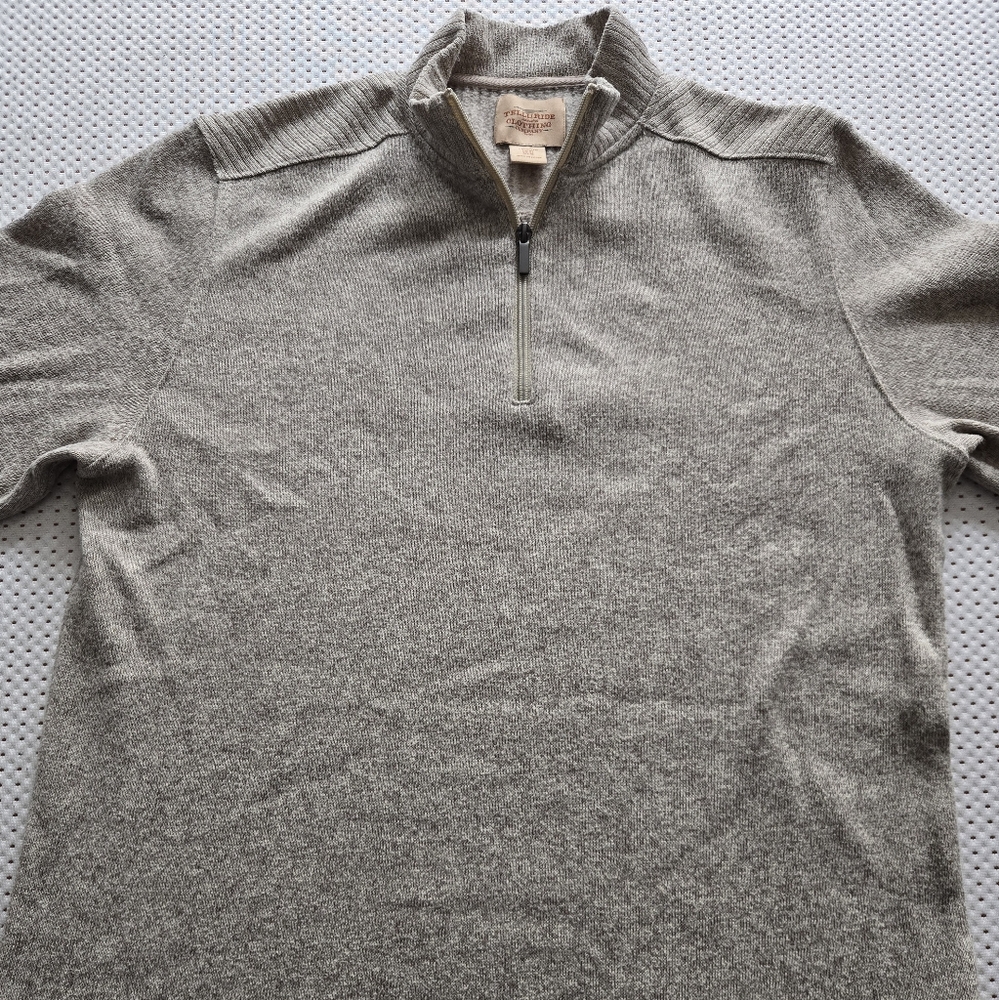 Men's Gray Sweater - Picture 2 of 3